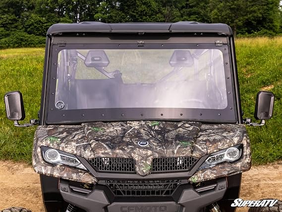 SuperATV CFMOTO UForce 1000 MaxDrive Power Flip Windshield
