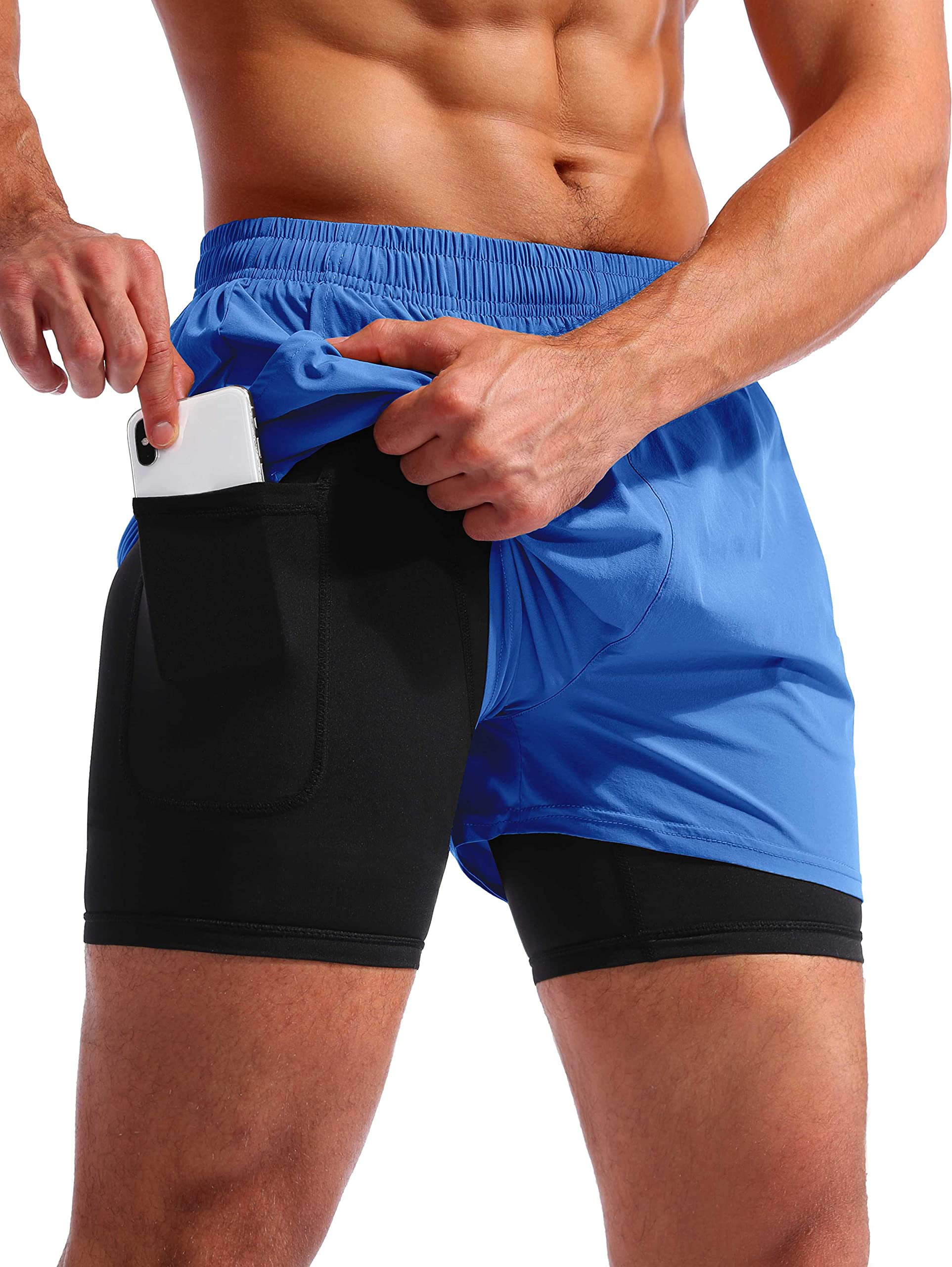 Exercise Shorts For Men 4505 Icon Inch Quick Dry Training Shorts