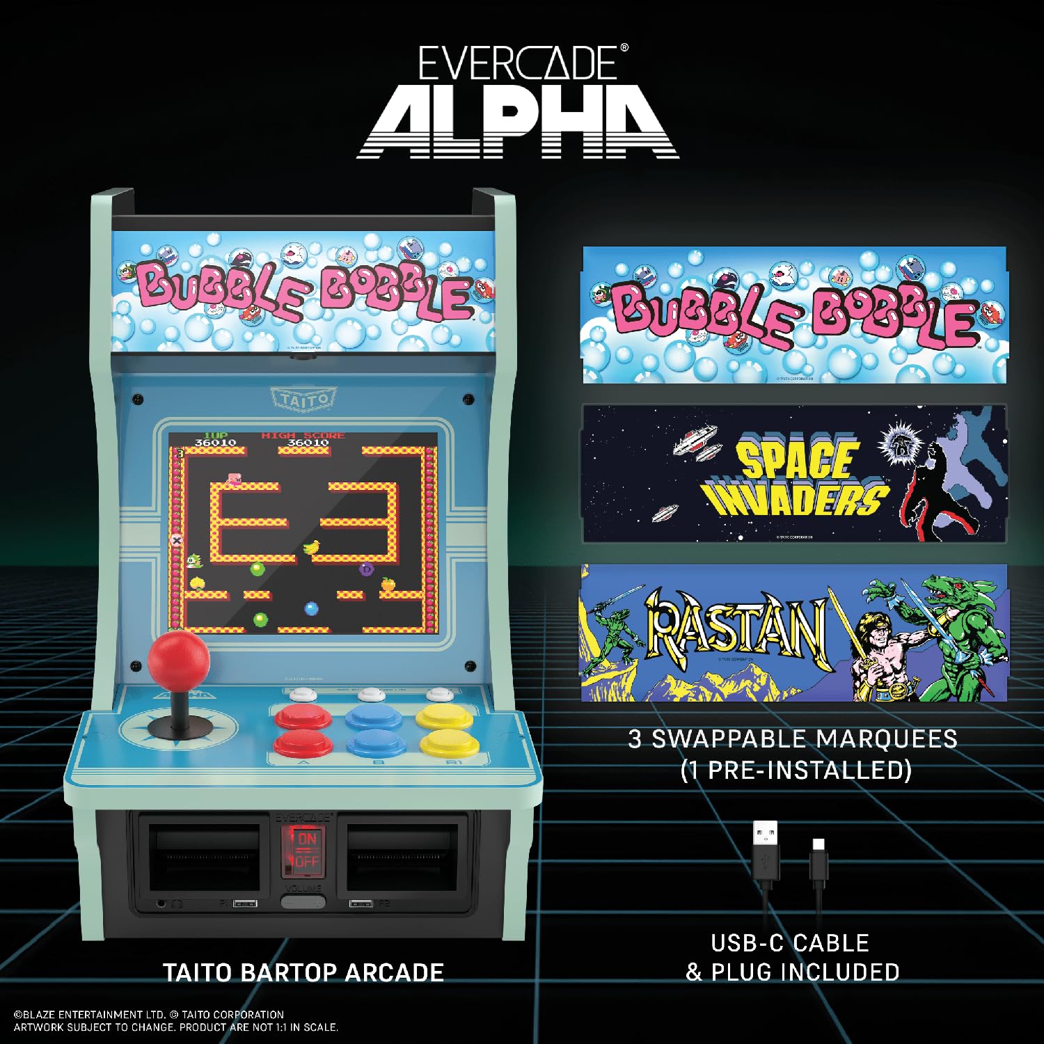 Amazon | Evercade Alpha Taito バートップ アーケード。 | テレビ