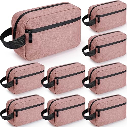 Hillban Bolsa de aseo portátil resistente al agua, bolsa de afeitado plegable, bolsa de viaje para artículos de tocador, bolsa de ducha de