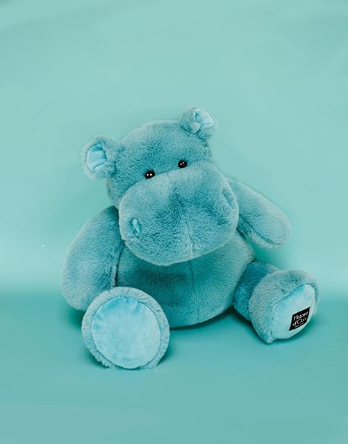 Foto 2 de 3 de Histoire d'ours Hipopótamo Hip'United - Peluche de hipopótamo (40 cm), Color Verde