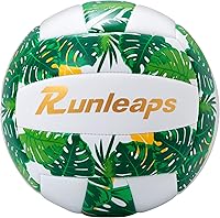 Vista 15 de Voleibol, voleibol impermeable para interiores y exteriores, para juegos de playa, entrenamiento de gimnasio (tamaño oficial 5)