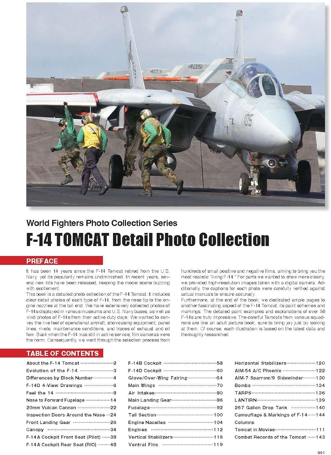 F-14 TOMCAT DETAIL PHOTO COLLECTION -English Edition