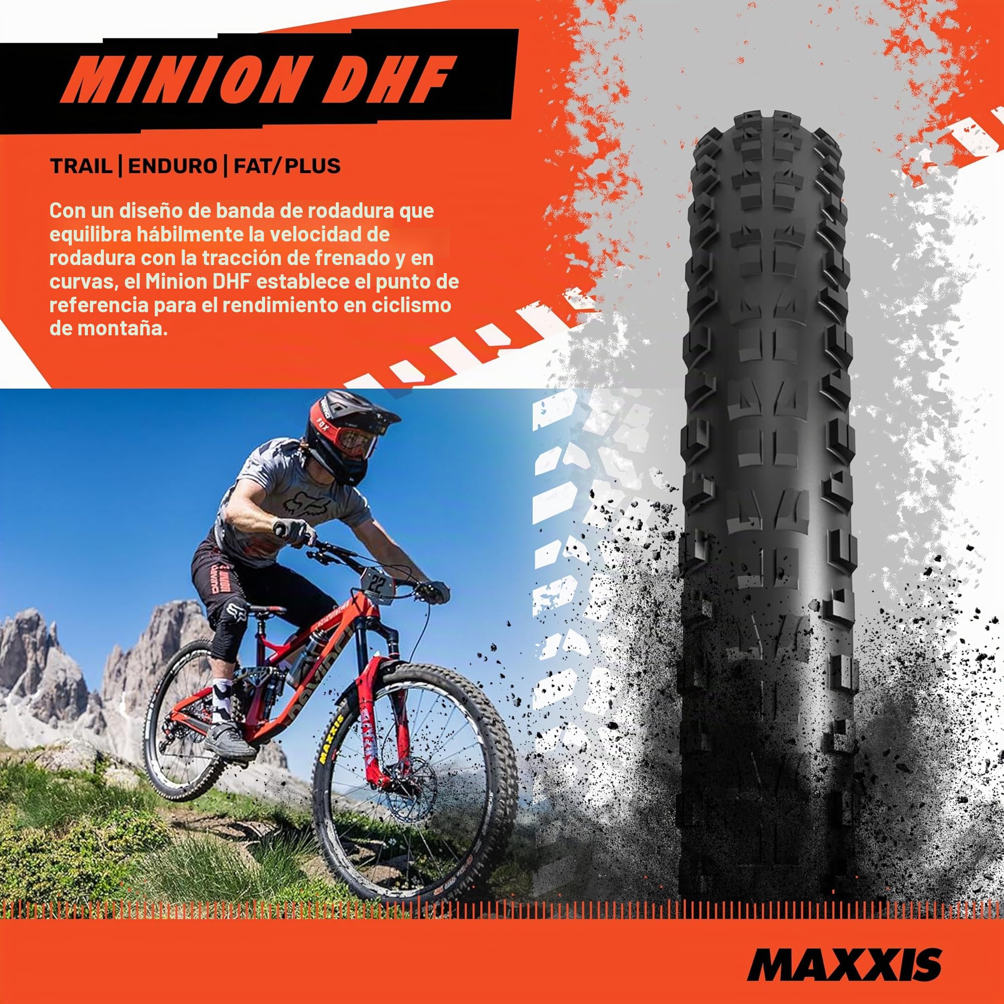 Maxxis - Cubierta Minion DHF