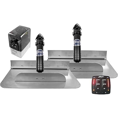 Amazon Com Bennett Marine 18 X 12 Bennett 1812eic Hydraulic Trim Tab Set With Electronic Indicator Control 18 X 12 Automotive