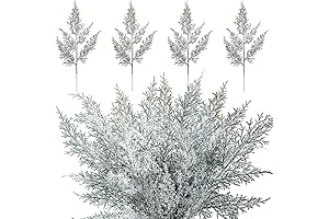 Flocked Christmas Tree Picks: Your Snowy Winter Wonder