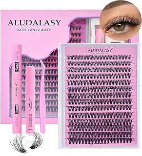 Kit de 280 extensiones de pestañas esponjosas...