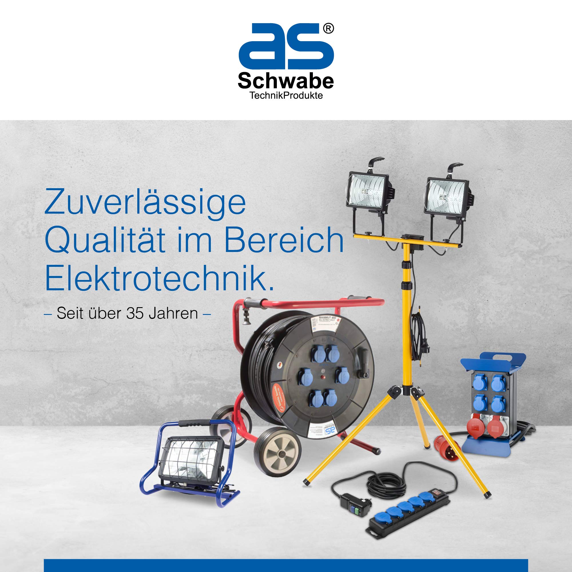 as - Schwabe – Schwabe Baustellen-Spiralleitung – Robuste Schutzkontakt-Spiralleitung, dehnbar von 1 m bis 5 m – Mit Schutzkontakt-Stecker & -Kupplung – 230 V / 16 A Verlängerungskabel – IP44 – Orange I 70413, H07BQ-F 3G1,5