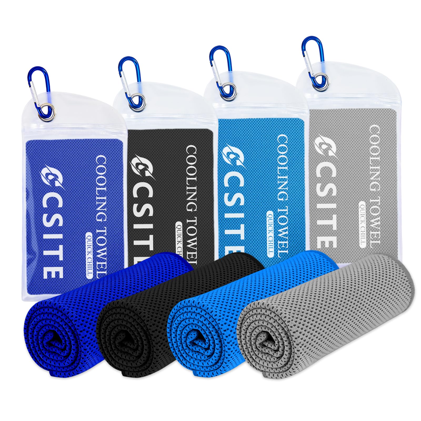 CSITE 4-Pack Cooling Towels