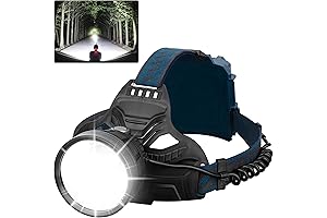 LARBRE 90,000 Lumen Rechargeable LED Headlamp
