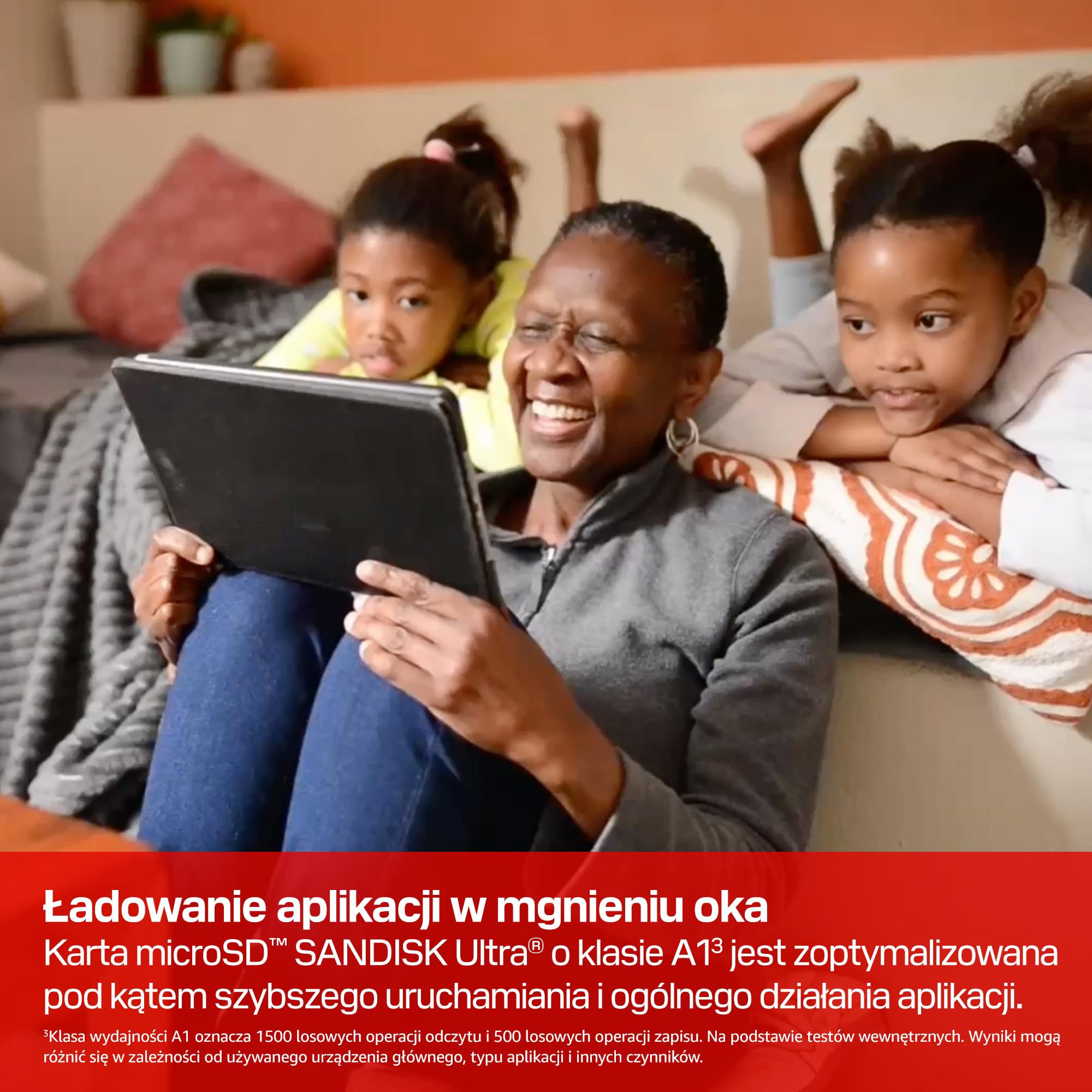 SANDISK Ultra Karta microSDXC UHS-I + SD Adapter, 256 GB (prędkość odczytu do 195 MB/s, filmy Full HD, V10, U1, C10, A1) Do smartfonów i tabletów z systemem Android oraz kamer i laptopów