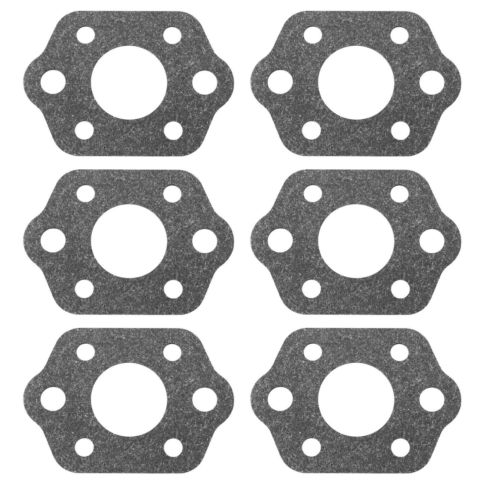 Briny River 6pcs Carb Gaskets Lawn Mower Air Intake Gasket Compatible with Stihl 017 018 MS170 MS180 021 023 025 MS210 MS230 MS250 Grey
