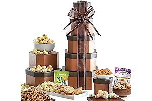 Broadway Basketeers Gourmet Chocolate Food Gift Basket Snacks for Families & College...