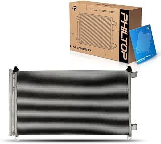 PHILTOP Air Conditioning A/C Condenser for Nissan Rogue 2017-2019 2.5L L4