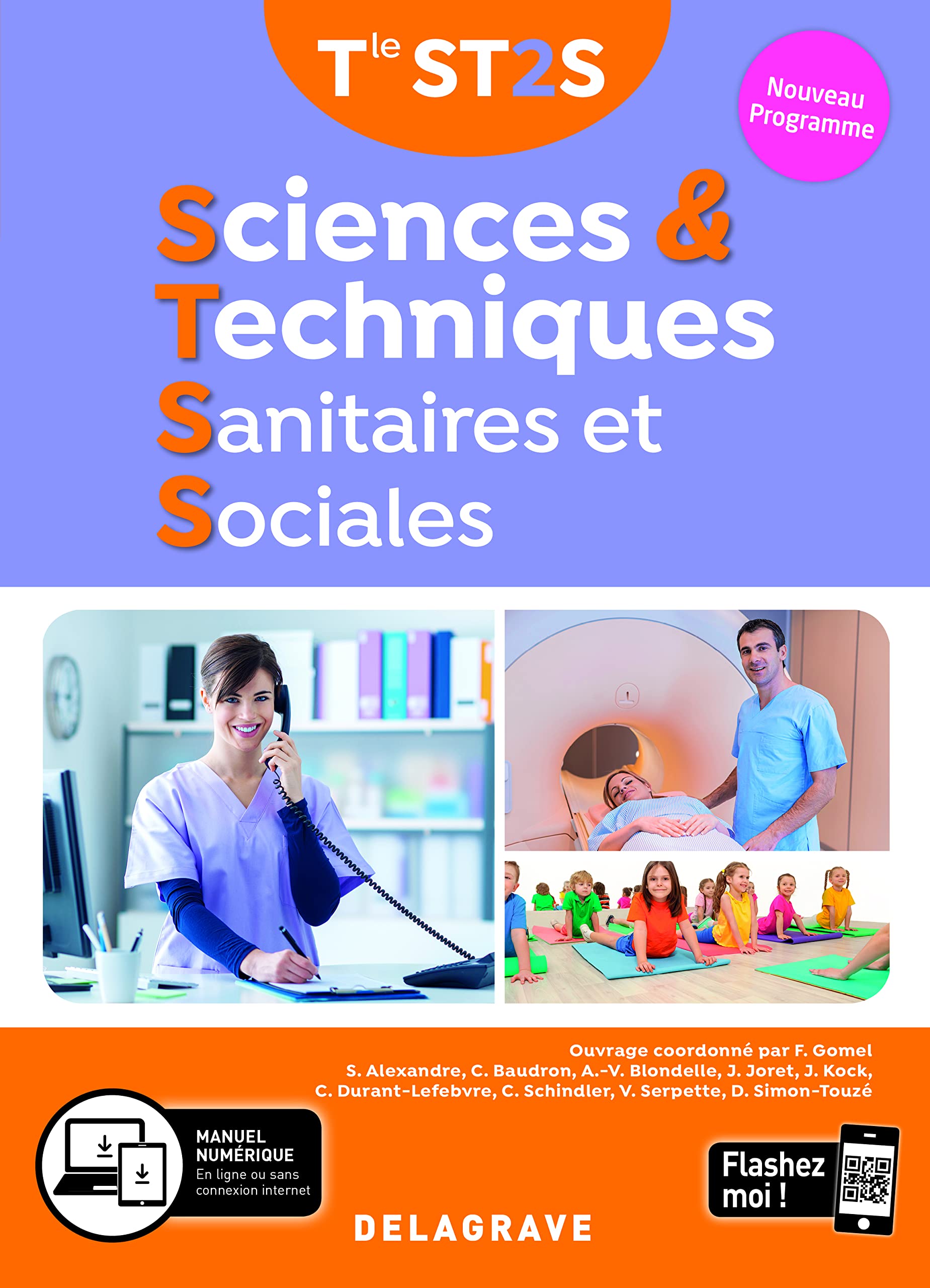Sciences et Techniques Sanitaires et Sociales Tle ST2S (2020) - Manuel élève