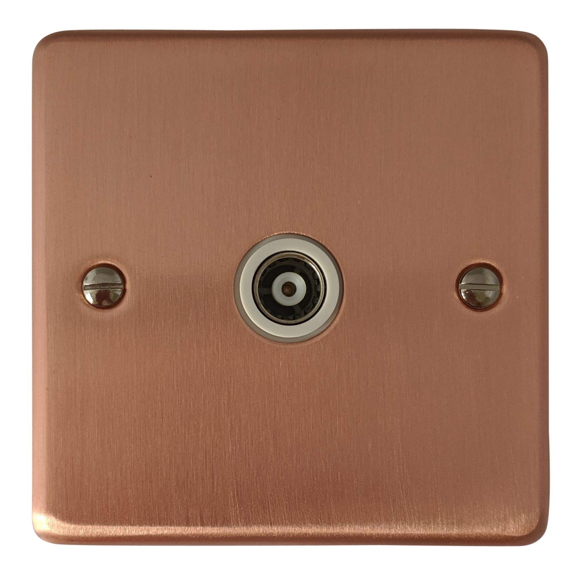G&H Brassware Gold/White Rose Single Tv Point ( Insert) - Crg35w