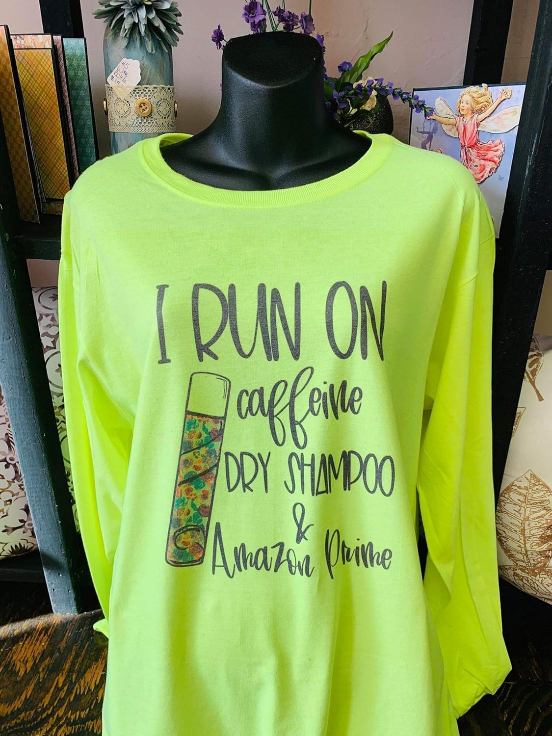 Neon long sleeve running top Clearance