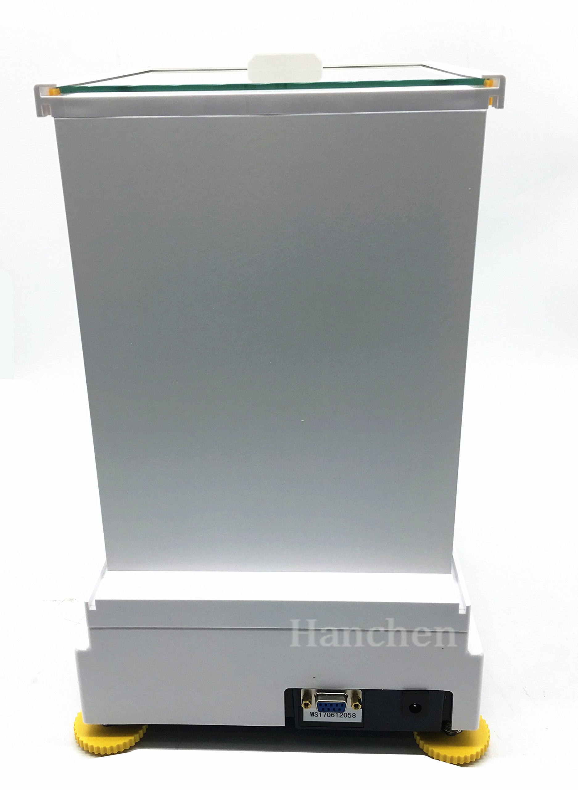 Hanchen Analytical Balance 120 g x 0,0001 g Hochpräzise Analysenwaage Digital Balance Skala für Labor Apotheke 220V Manuelle Kalibrierung