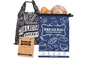 Reusable Bread Bags the Perfect Way to Keep Homemade Bread Fresh