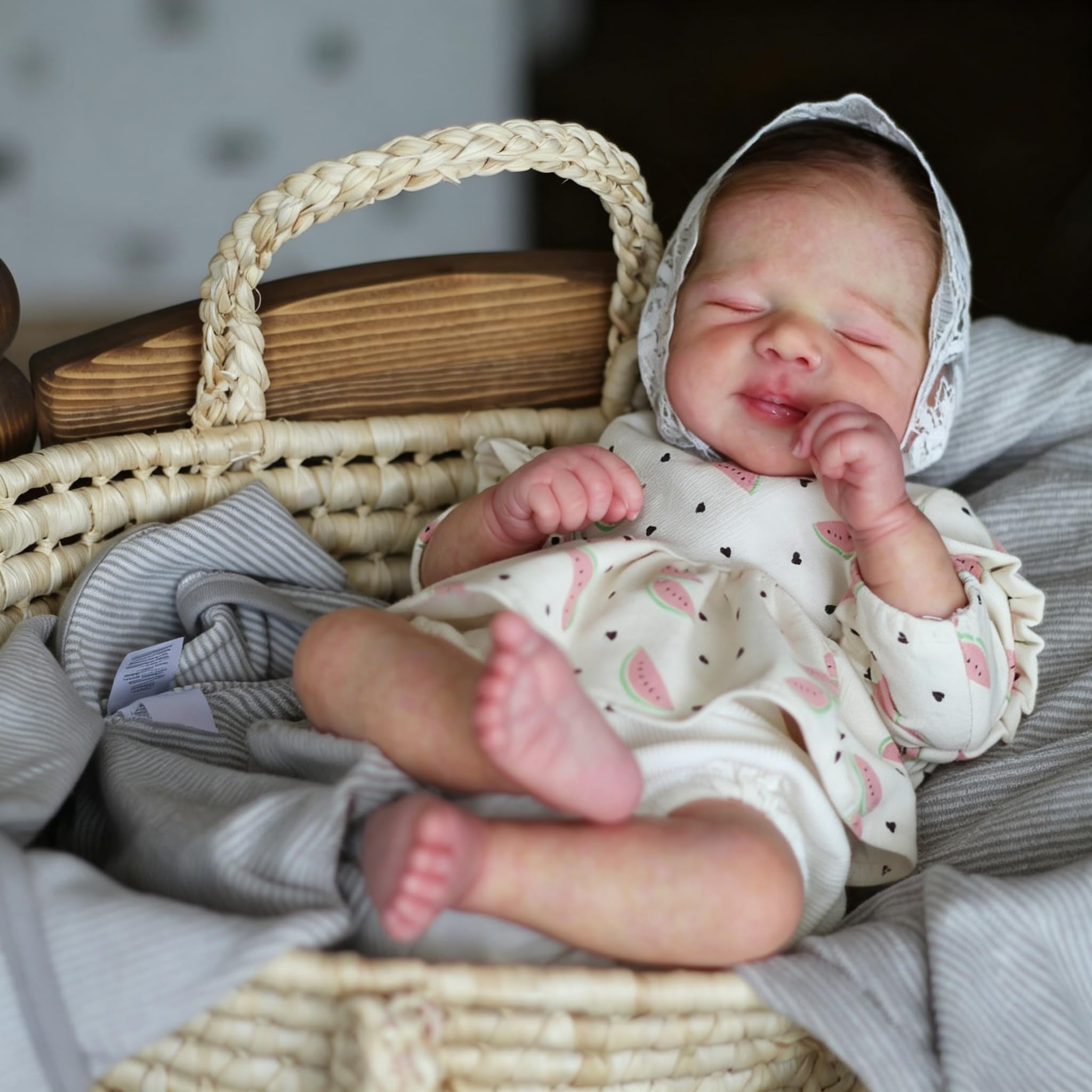 Realistyczne lalki Reborn Baby Dolls silikonowe na całe ciało, 45 cm, prawdziwe lalki, dziewczyna, realistyczne, noworodki, lalka, miękka, winylowa, silikonowa, z akcesoriami do zabawek