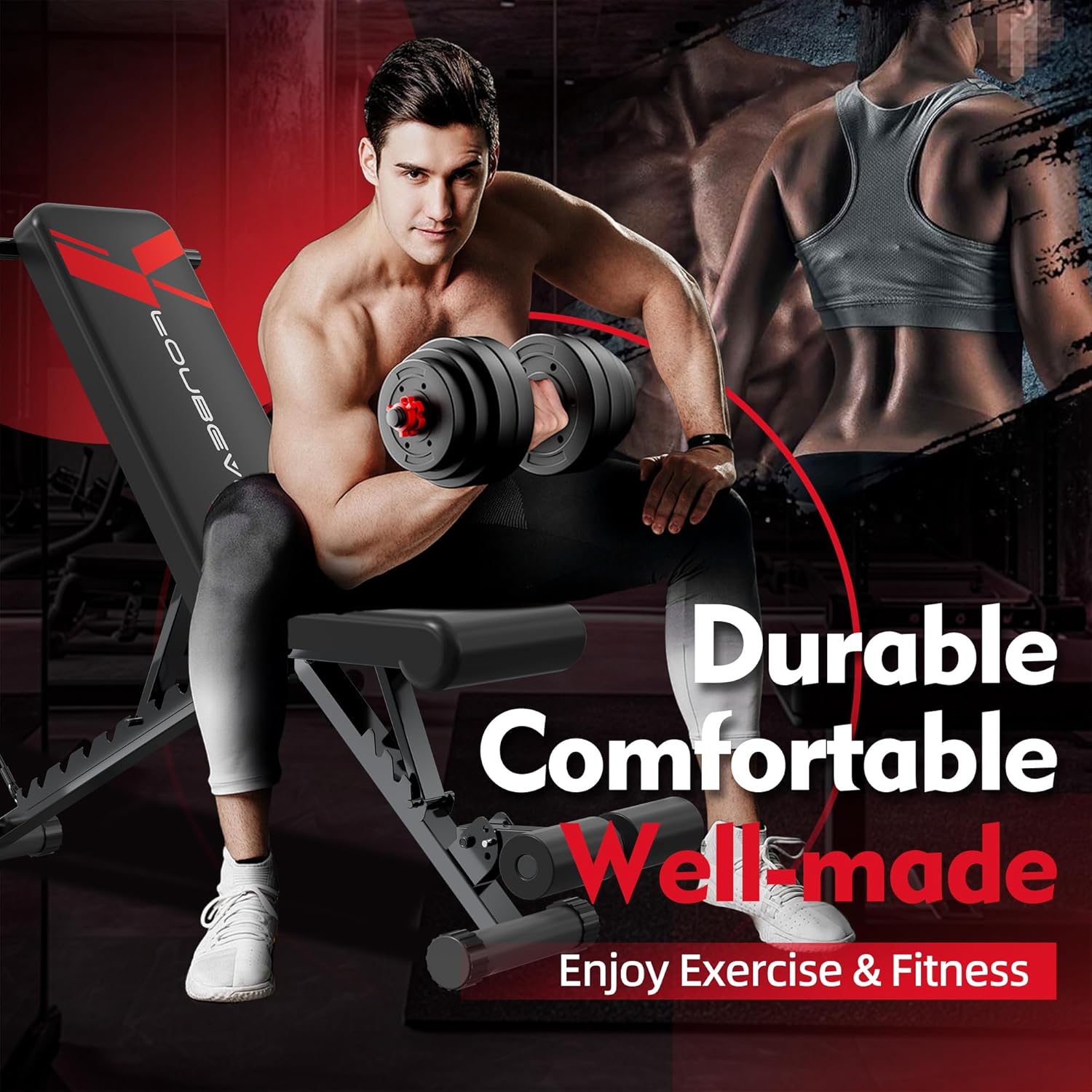 Transform Your Strength Training: Review of the Adjustable 660LBS Foldable Weight Bench