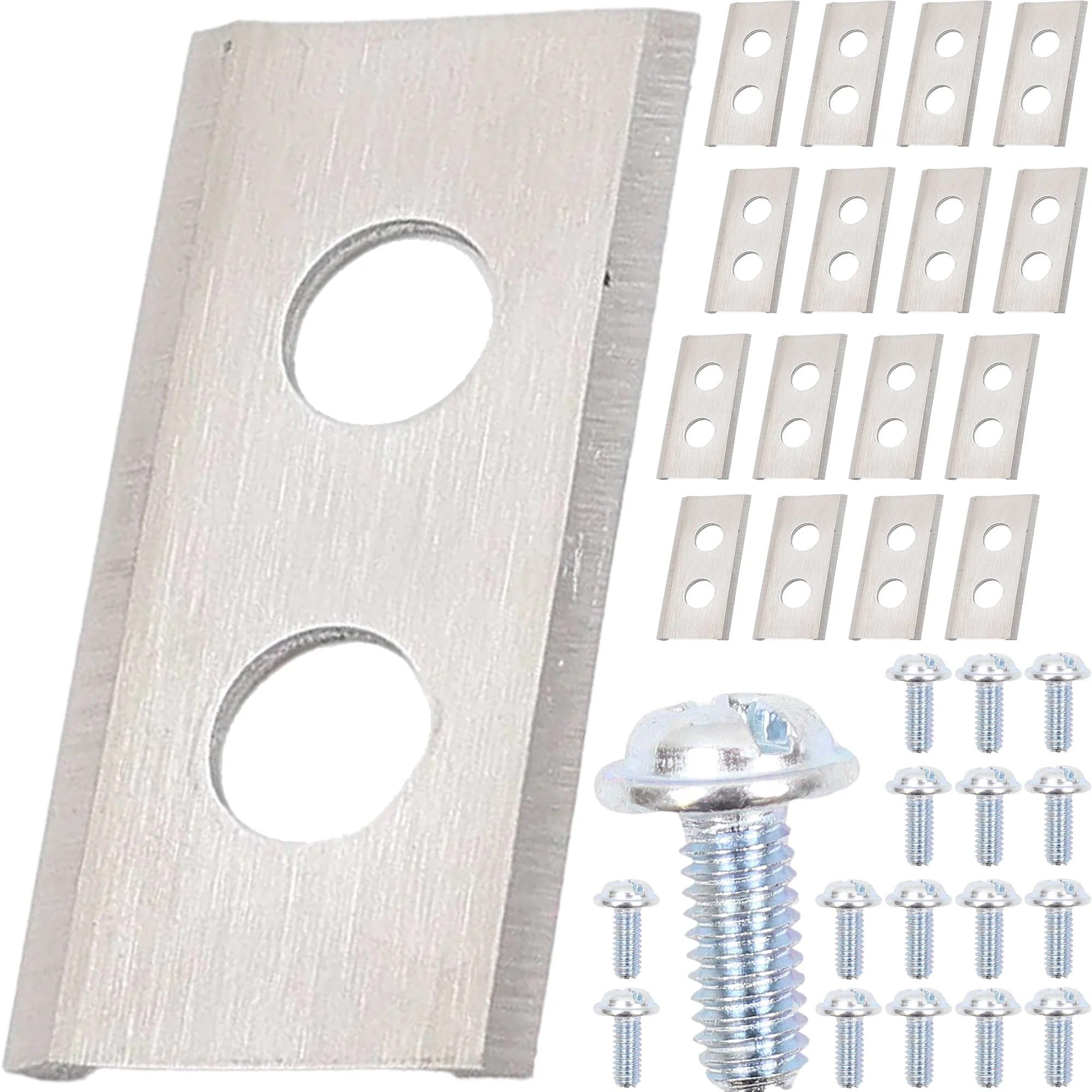 Mamuth Wild Nature Robotic Lawnmower Blade 3.5 Cm Pack Of 30 + Screws For Ferrex R800 Smart