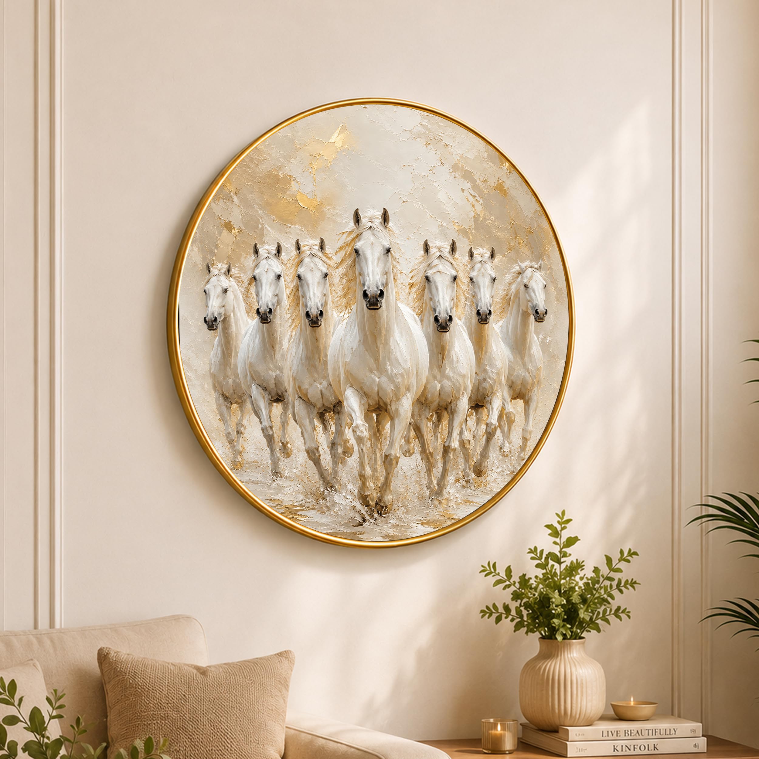 Golden Tree of Life Wall Art - Vastu Prosperity Decor -18
