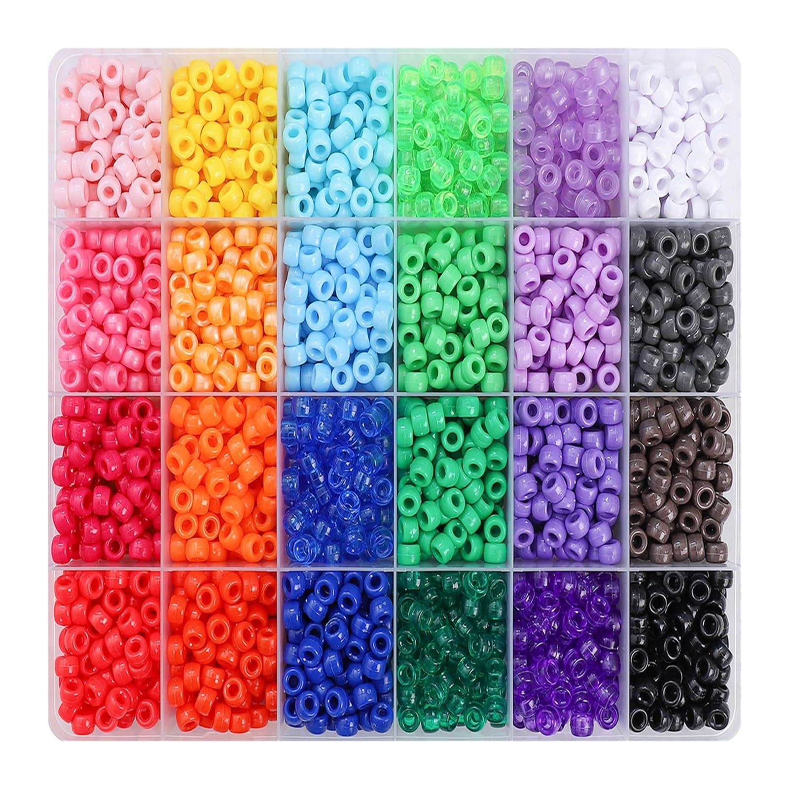 kits de cuentas de bricolaje Kit de manualidades con cuentas 2400 piezas