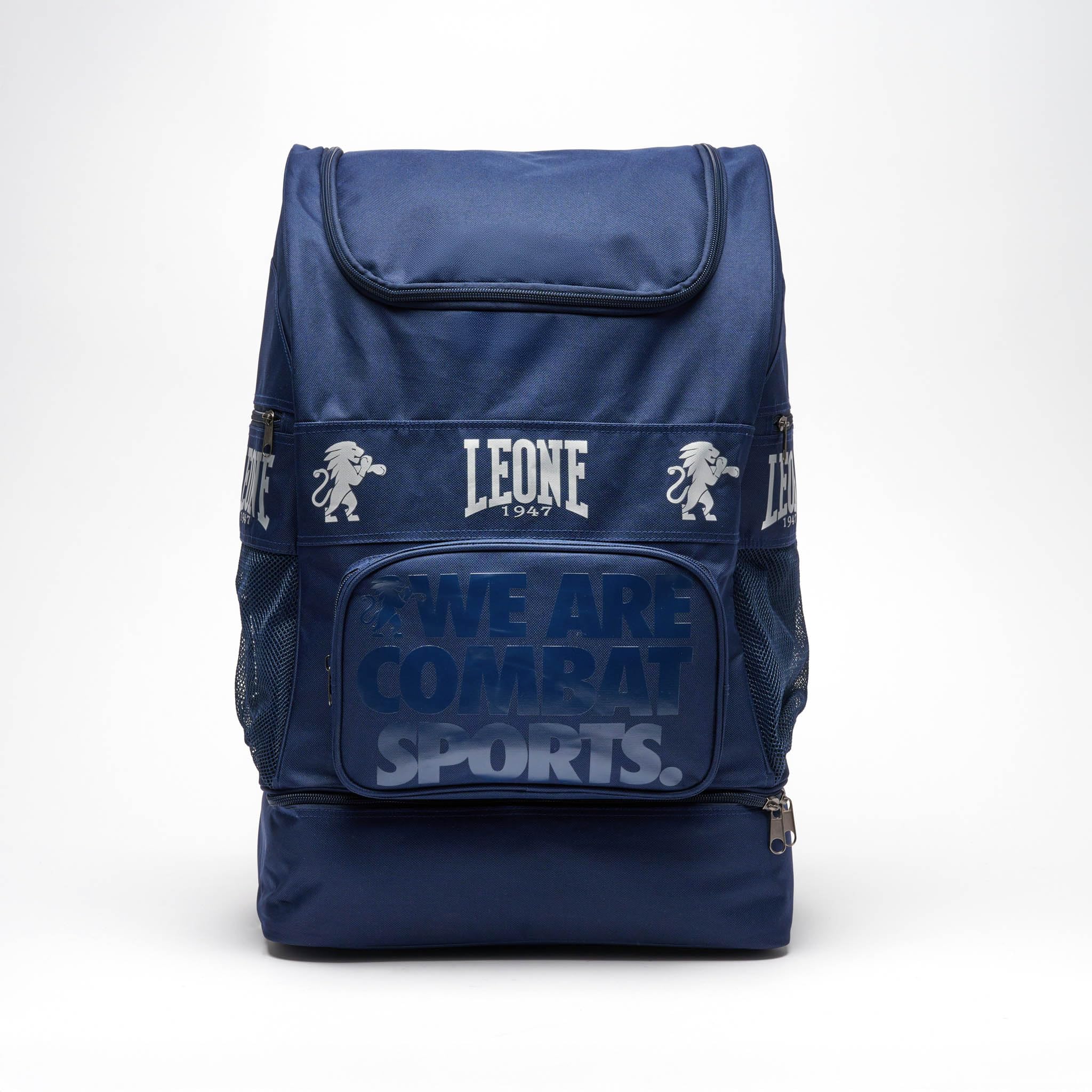 LEONE 1947, Mochila Ambassador, Unisex Adulto, Azul, Talla Única, AC952