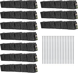 Beuta Landscape Edging | Garden Edging Border | Faux Stone Blocks for La...