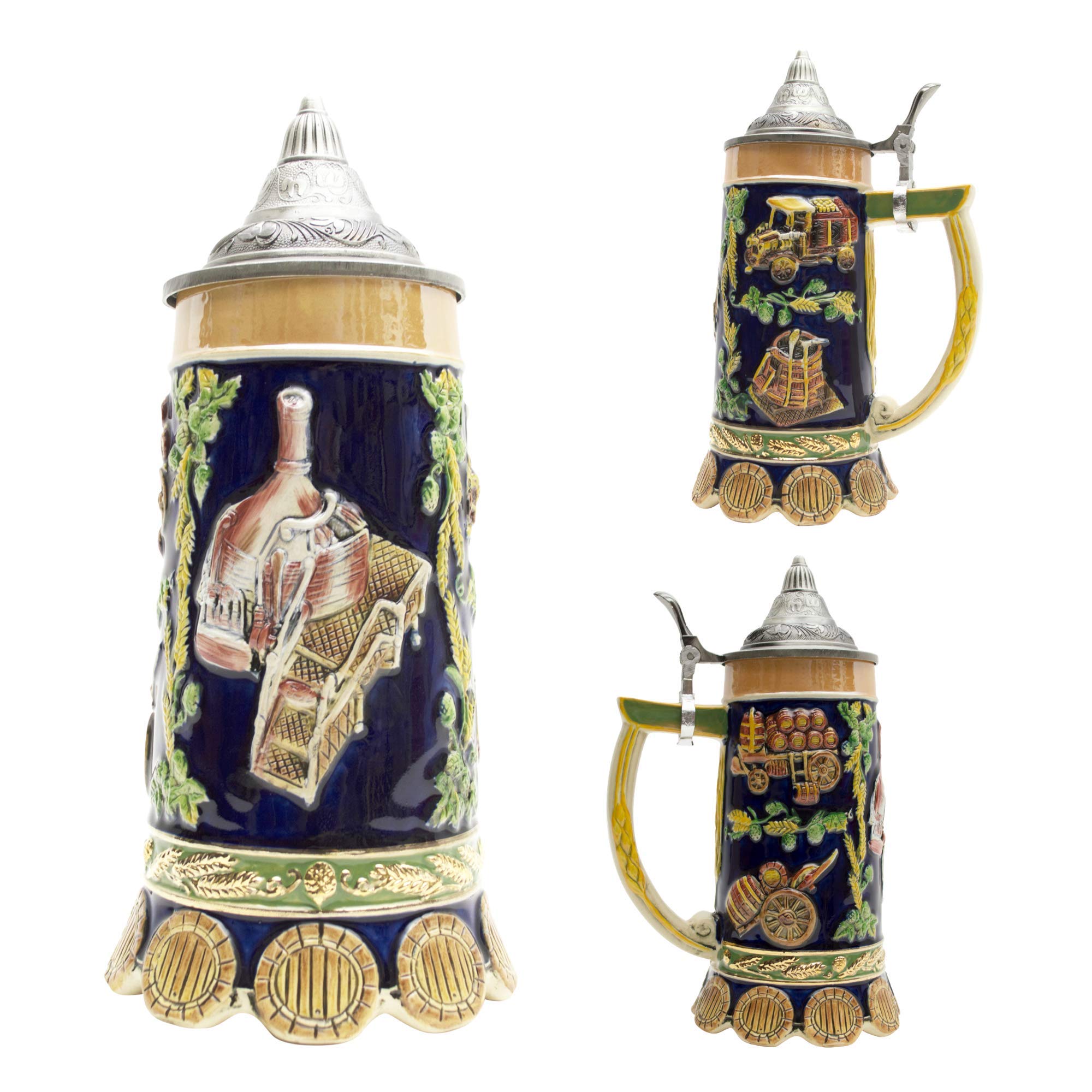 Amazon | 0.9リットル | OktoberfestHaus ビール愛好家へのギフト 醸造