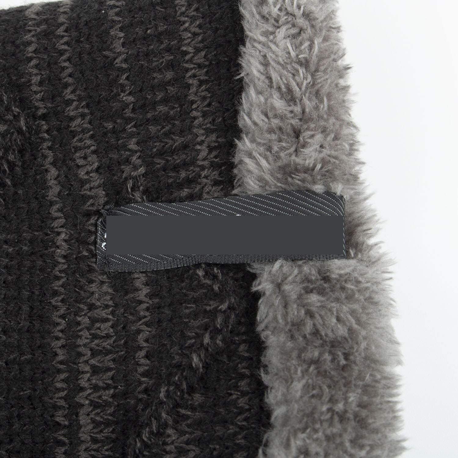 Chapeau d'hiver Ensemble Bonnet Et Écharpe, Cache-Cou, Bonnet Tricoté À Doublure Douce, Bonnet Chaud d'hiver, Bonnets De Ski Chaud Chapeau