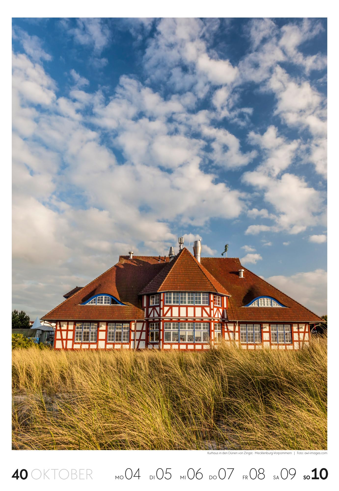 Küste Wochenkalender 2027: Meeres-Kalender mit 53 großformatigen Bildern im Hochformat (29x42 cm) | Strände der Ostsee und Nordsee in Deutschland