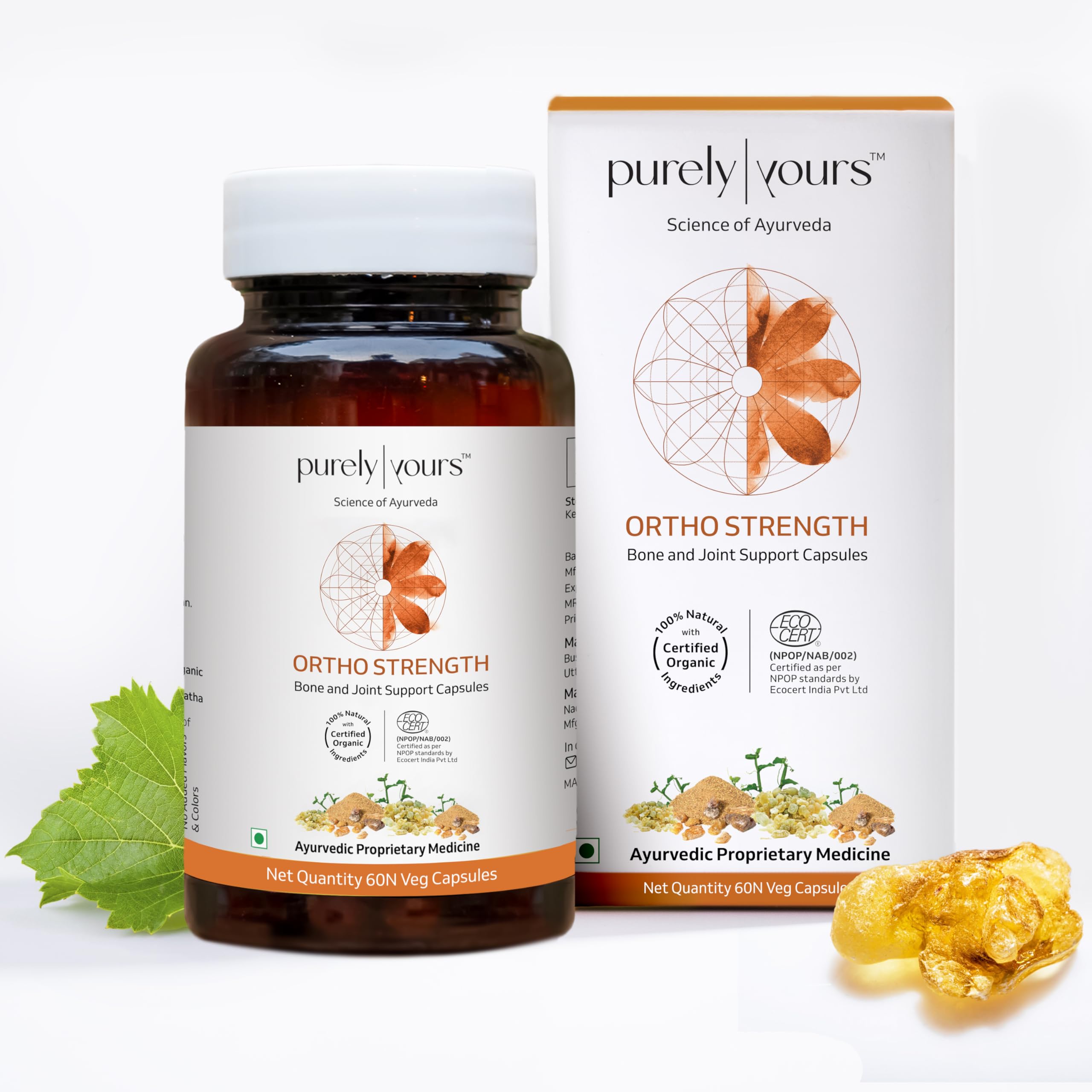 Purely Yours Ortho Strength | Bone and Joint Support Capsules | Strengthens Joints, Bones, and Muscles | Promotes Recovery | 60 Veg Capsules (B0C3GSTTD7) Amazon Price History, Amazon Price Tracker