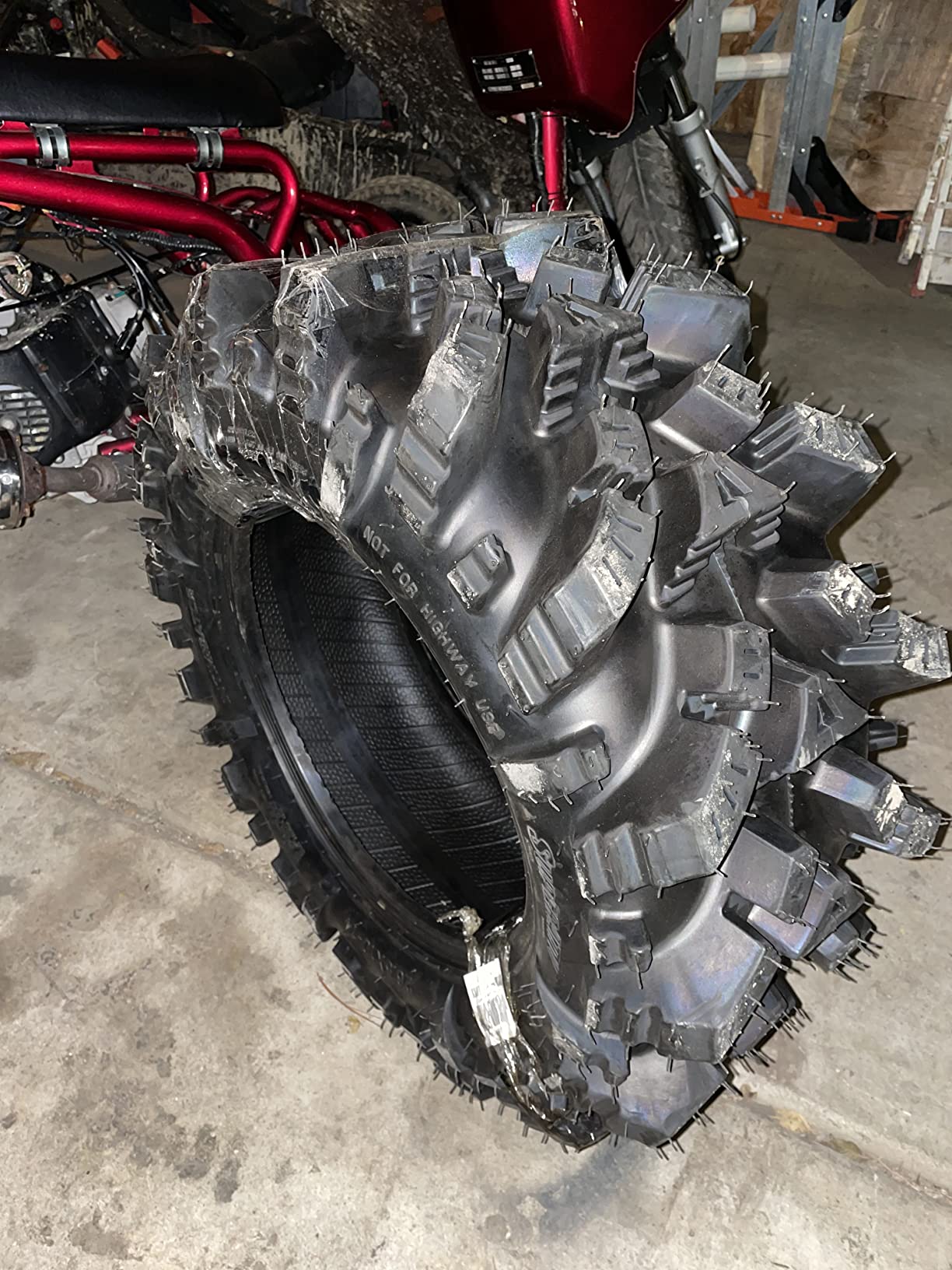 42/mo Finance SuperATV Intimidator UTV/ATV Mud Tire for RZR, X3