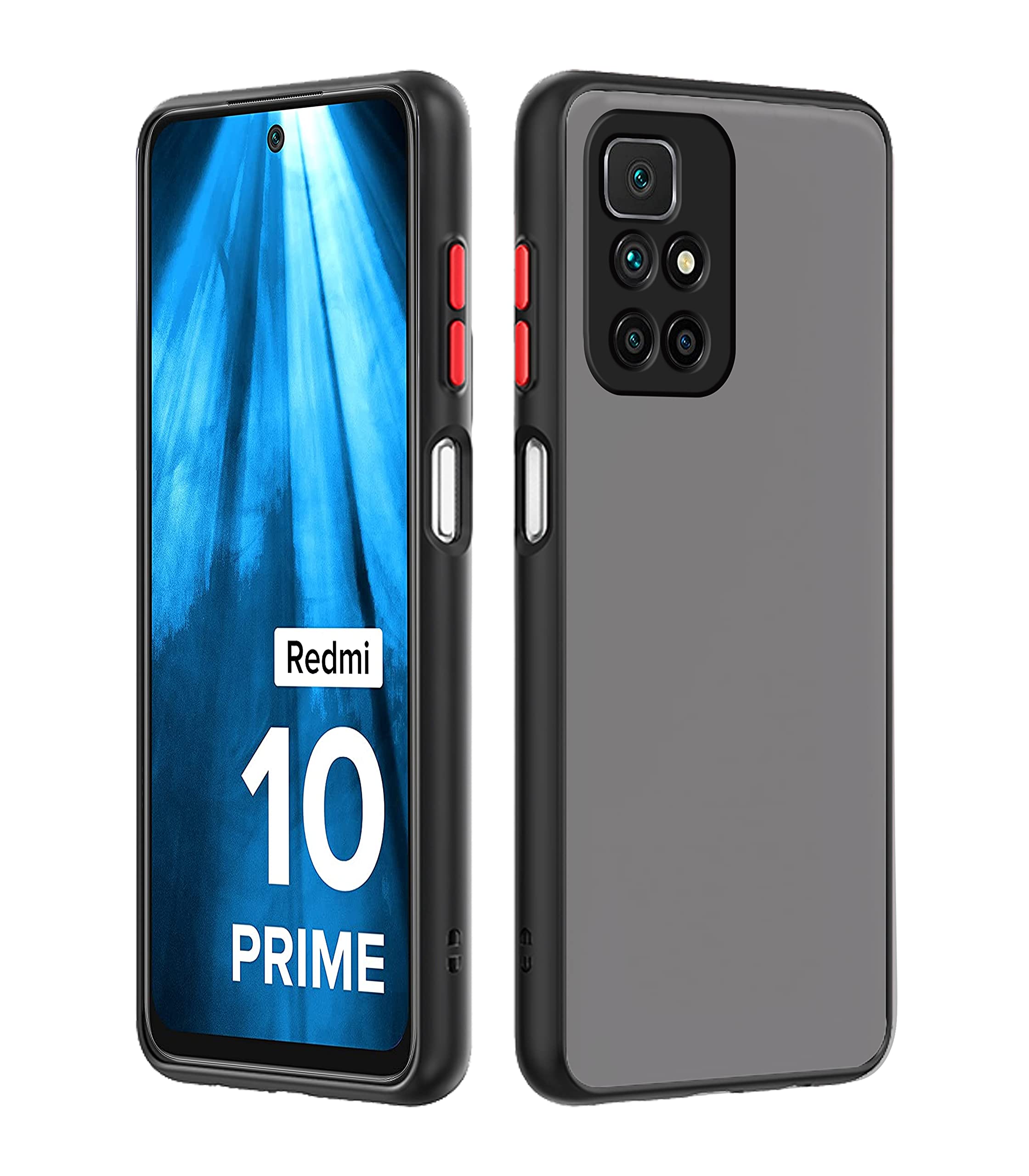 Pikkme Bumper Back Cover for Mi Redmi 10 Prime (TPU | Black) (B09FZCWZ4T) Amazon Price History, Amazon Price Tracker