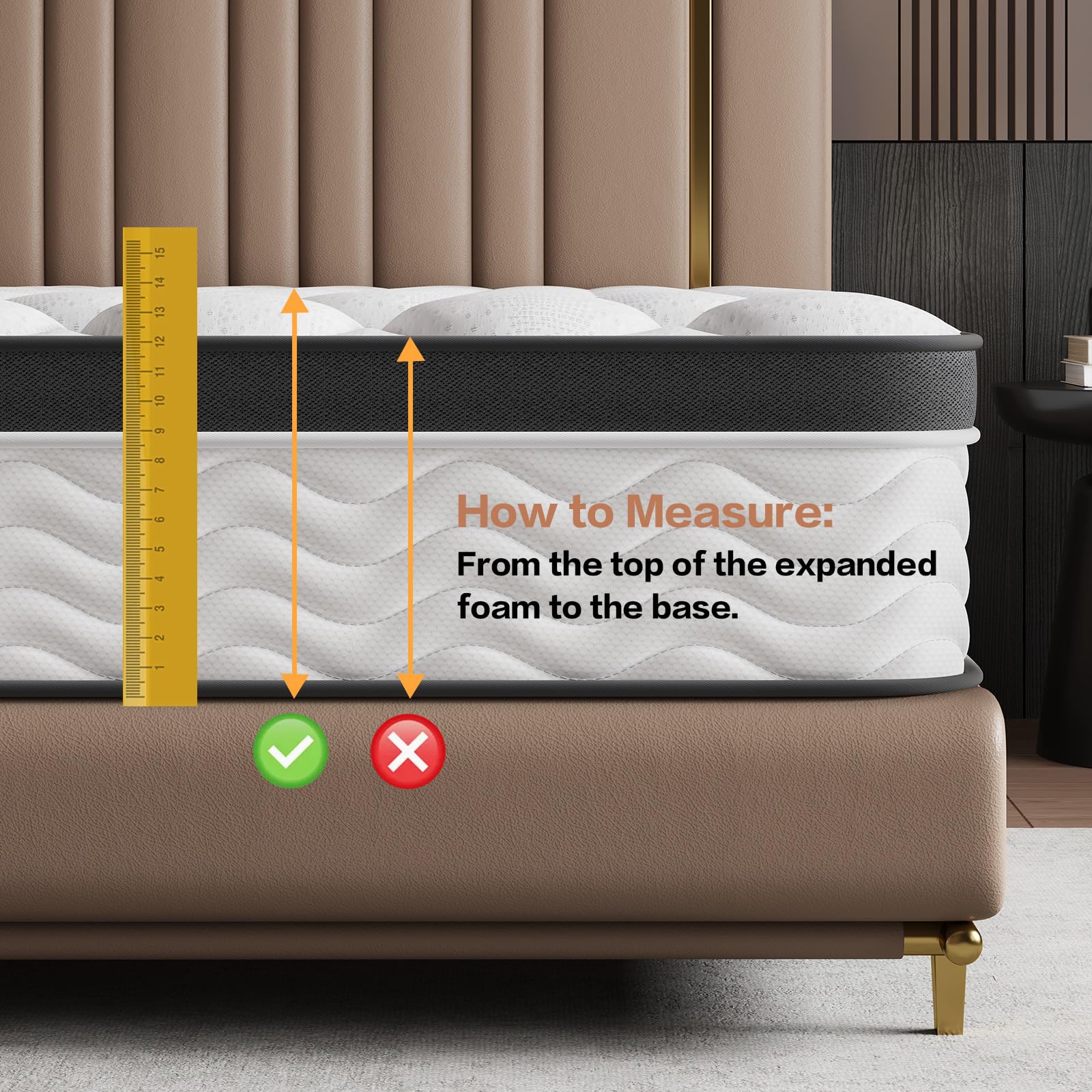 Best Full Size Mattress and Box Spring Picks for 2026 2 ERORVX 12 Inch Full Size Mattress, Hybrid Bed Mattress in a Box, 75' x 54' — product photo