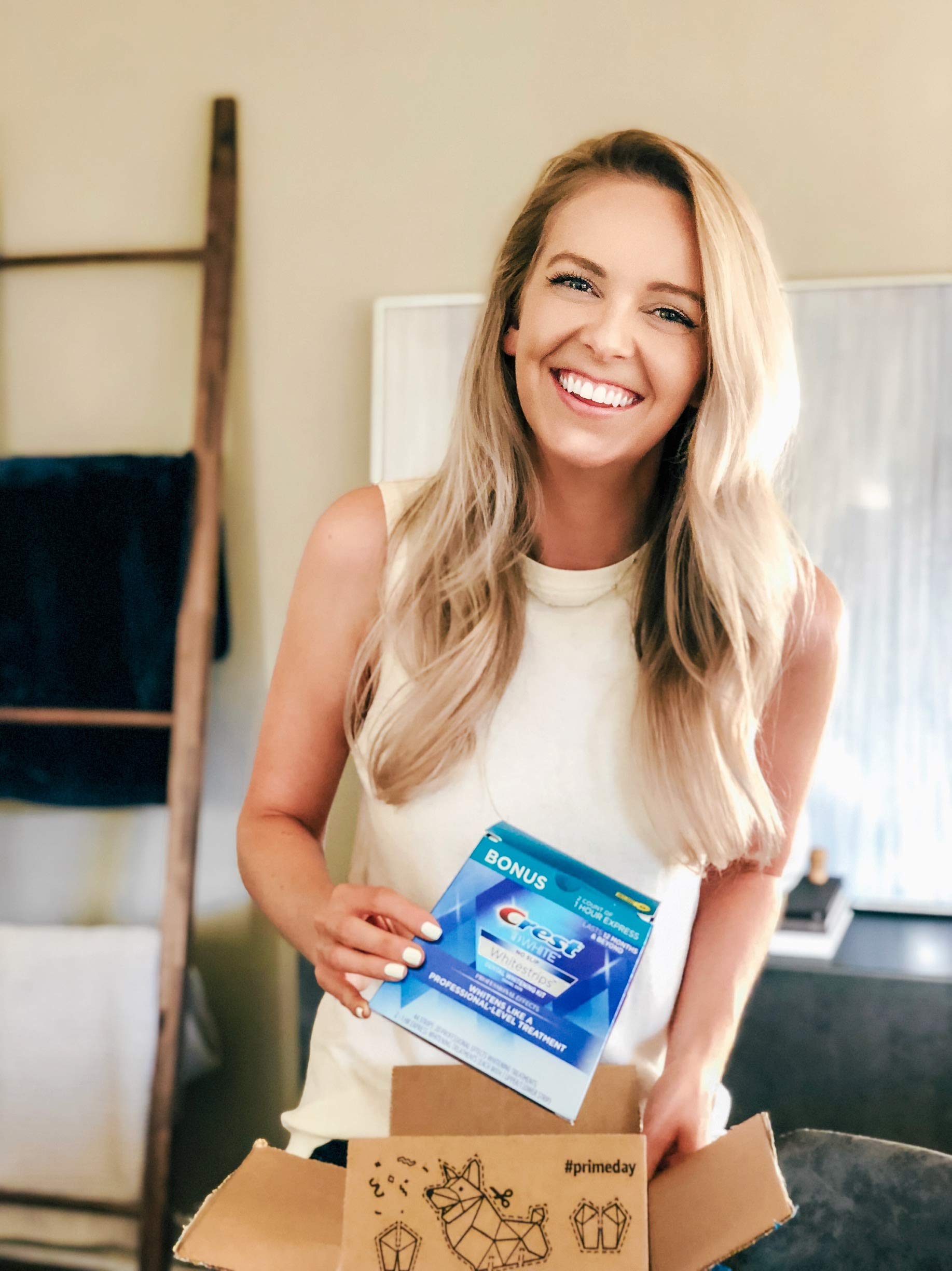 Crest 3D Whitestrips, Professional Effects, Teeth Whitening Strip Kit