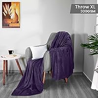 Vista 11 de Utopia Bedding - Manta de vellón de lujo, mullida, antiestática; manta de suave microfibra de 8.8 oz/yd² (300 g/m²) para cama; tamaño individual