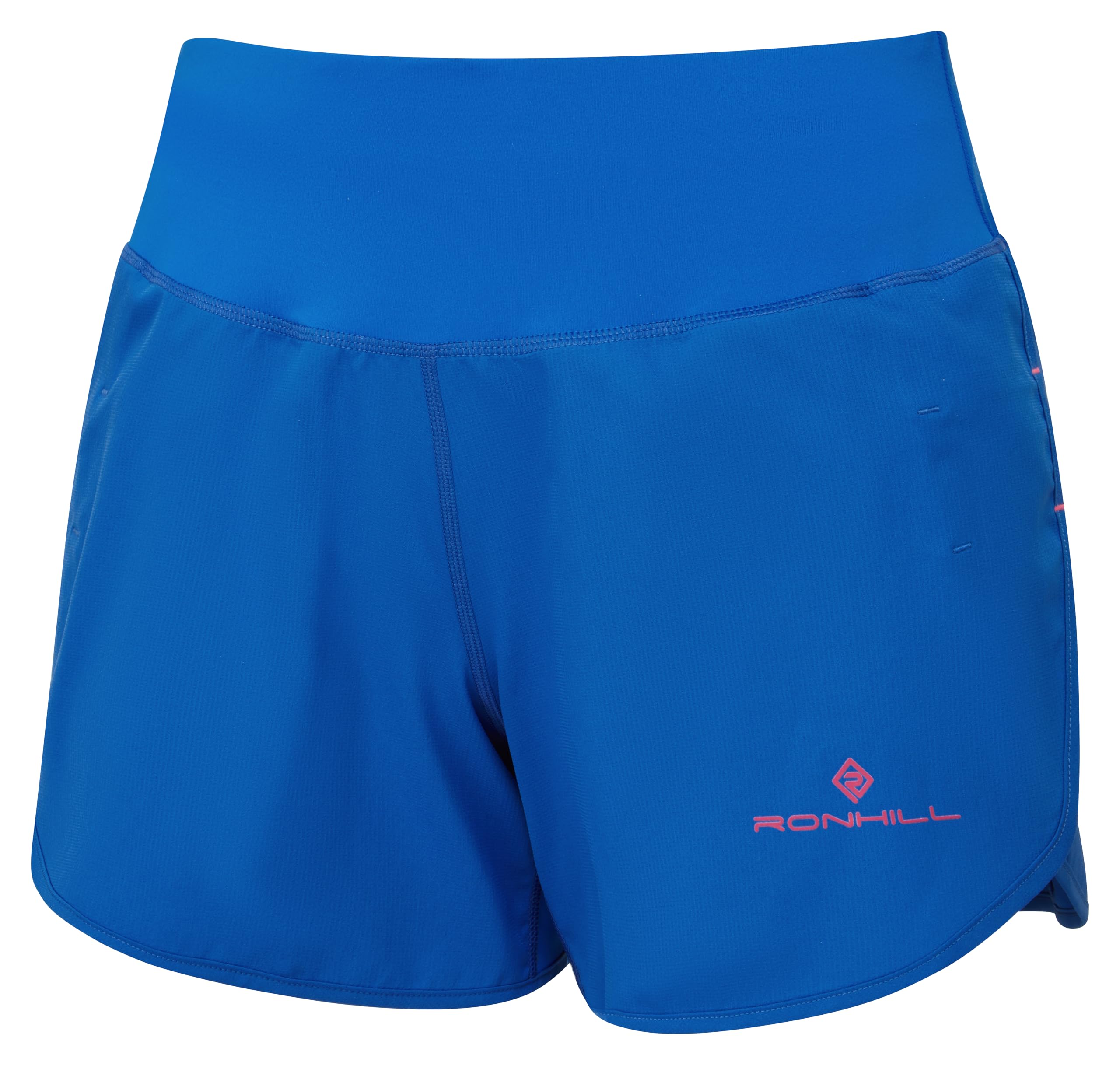 Ronhill Running, Wmn's Tech 4.5" Short, ClassicBlue/Exuberance, 8