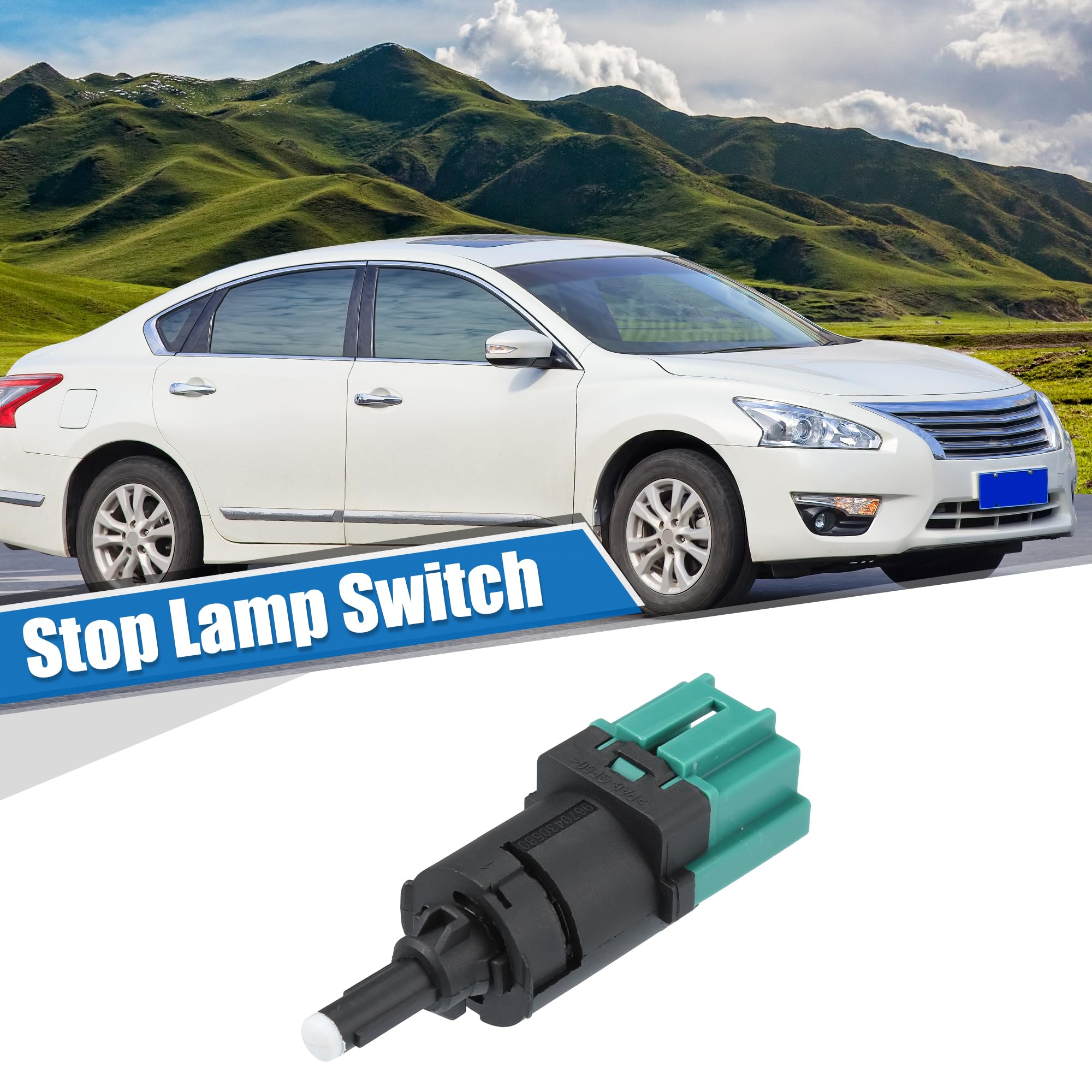 uxcell Interruttore luci stop luce piedistallo No.9670430580 per Peugeot ELysee 301 2008