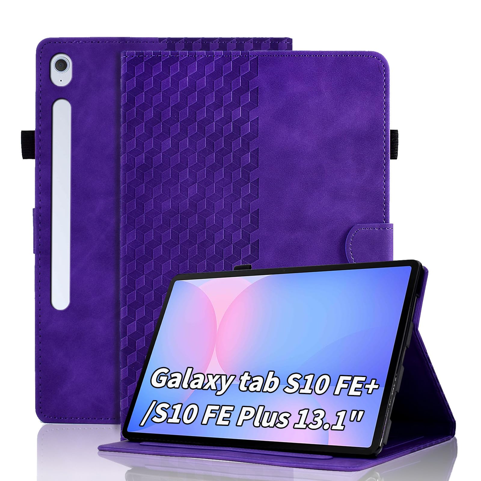 Case for Honor Pad X8a 11 Inch Tablet 2024 Protective Case Premium Leather Folio Smart Case with Auto Sleep/Wake Pen Holder Card Slot for Honor Pad X8a- Dark Green — view 95