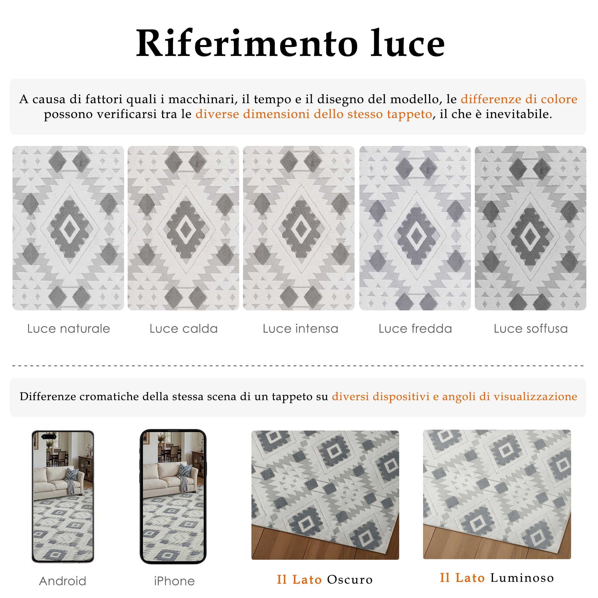Rugge Moderno Geometriche 3D Blu Grigio 160x230 Cm Non Slip - Dettaglio