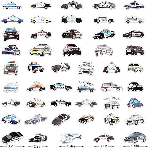 Miniatura 9 de Calcomanías de vehículos de construcción para niños y niños, incluyendo camión, tractor, excavadora, grúa, excavadora, excavadora y calcomanías de