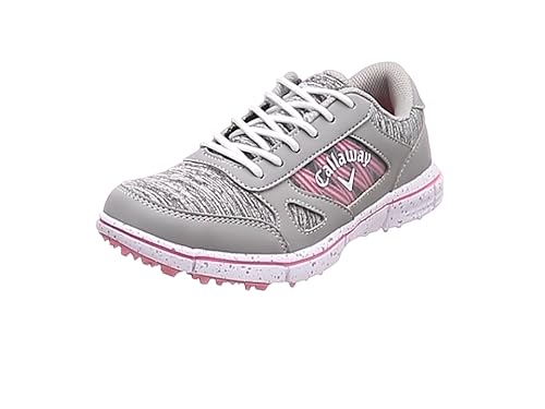 Amazon キャロウェイ フットウェア レディース ゴルフシューズ 軽量 スパイクレス 247 Solaire Wm ゴルフ 練習 靴 Callaway Footwear キャロウェイ フットウェア ゴルフ