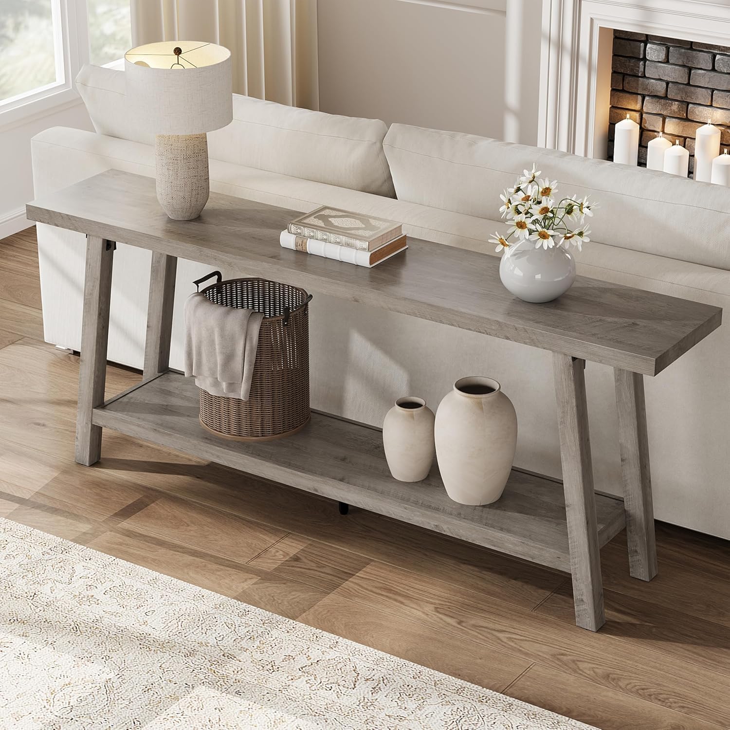 Photo 1 of **stock photo for reference only***IDEALHOUSE 71" Extra Long Console Table