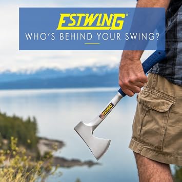 ESTWING Blue Camper's Axe Sheath, Fits Models E45ASE & E44ASE, No. 9