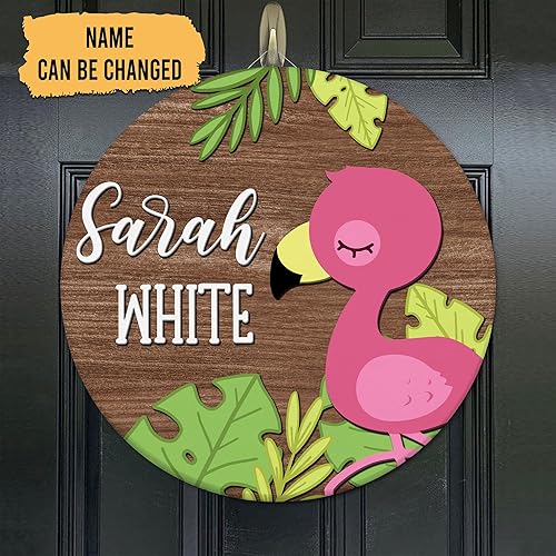 Vista 48 de Hyturtle Letrero personalizado de elefante, letrero personalizado de bosque, nombre del niño, letrero de puerta de niños, decoración de pared