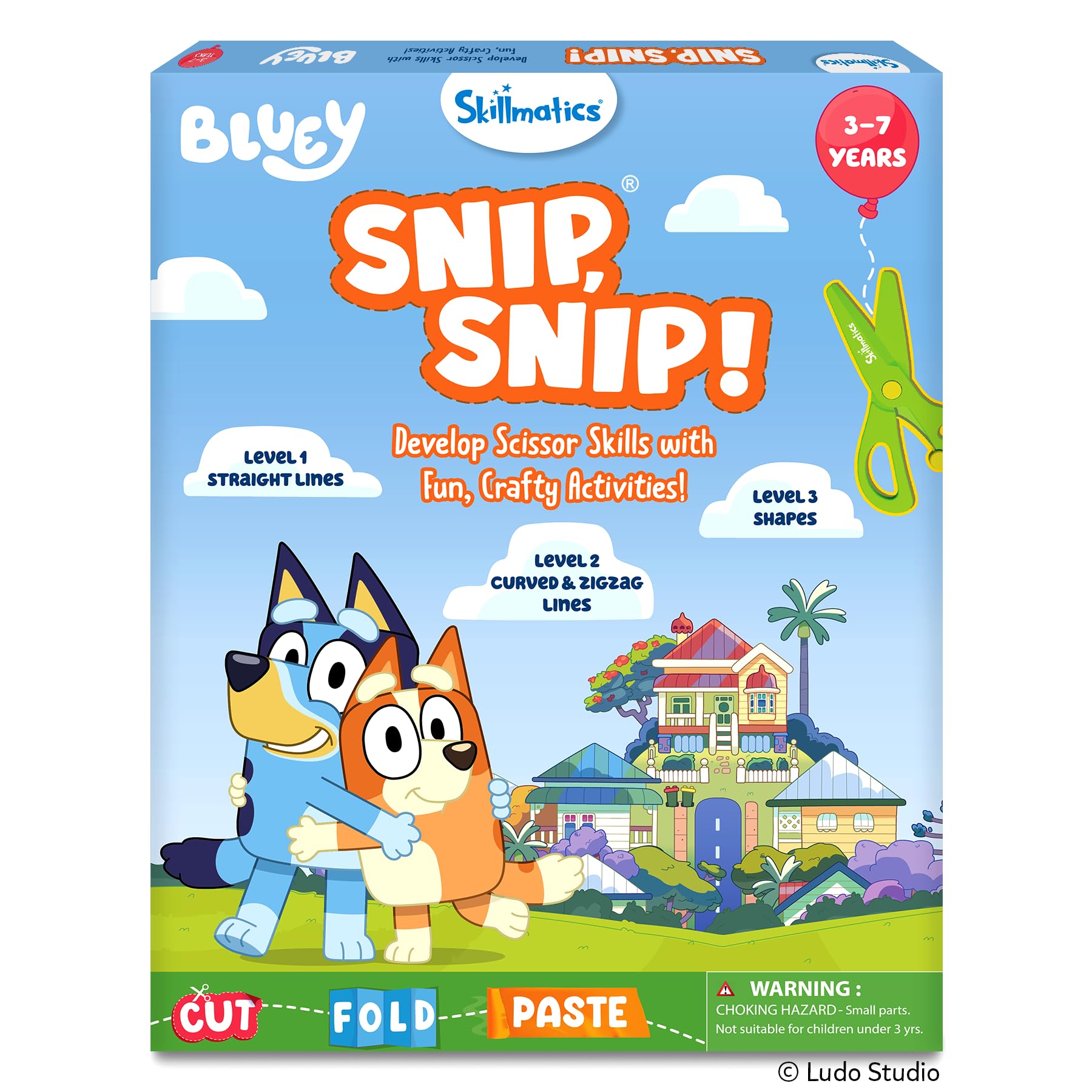Skillmatics Snip Snip Bluey Scissor Skills