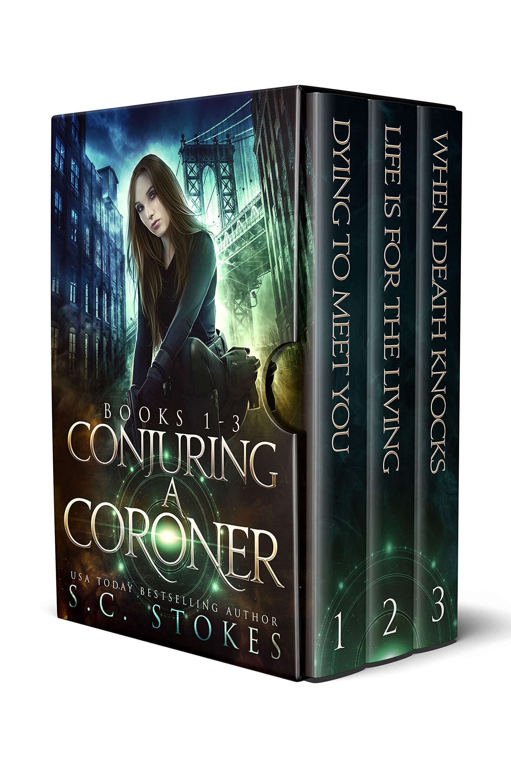Book cover for Conjuring a Coroner: Books 1-3